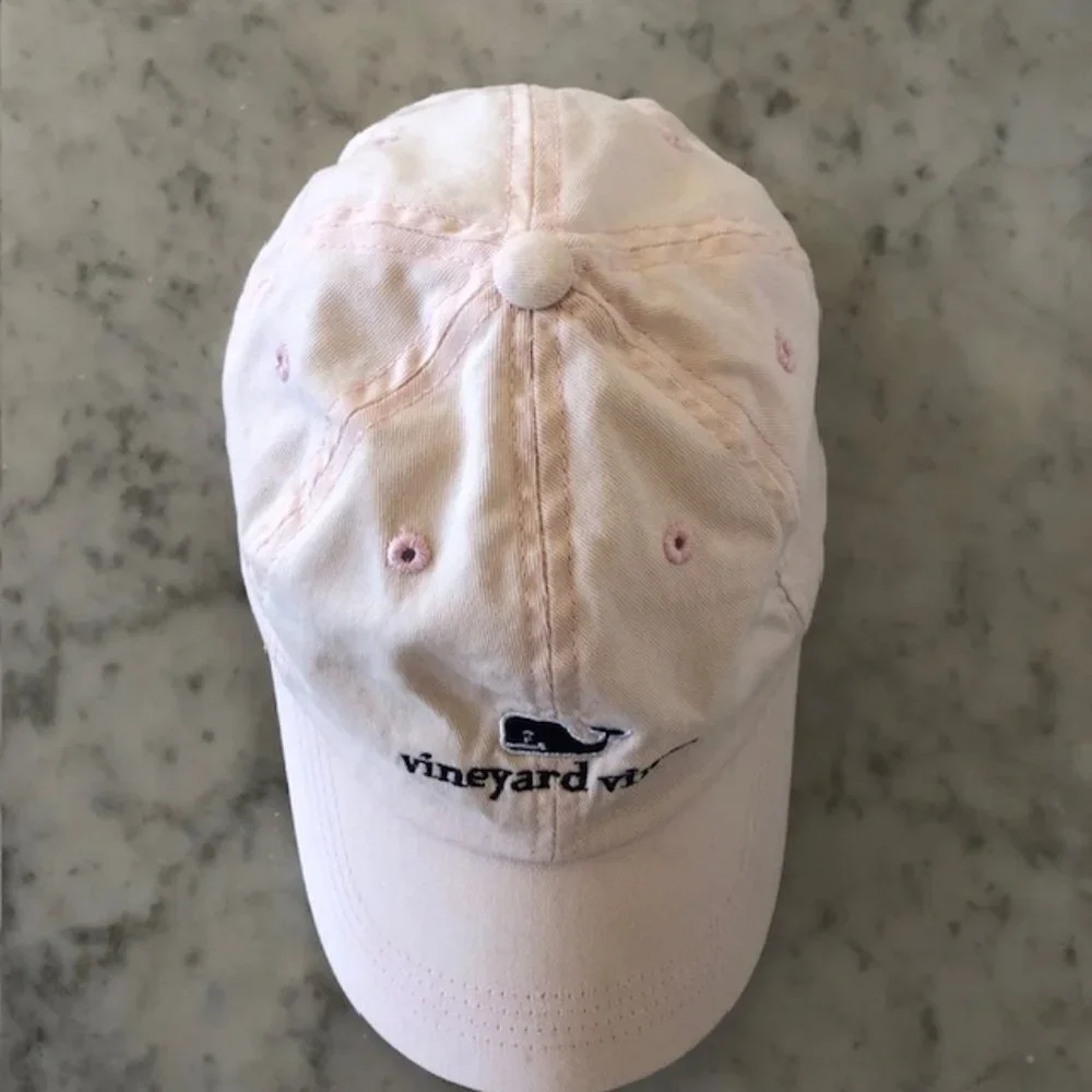VINEYARD VINES Classic Logo Baseball Cap Pink